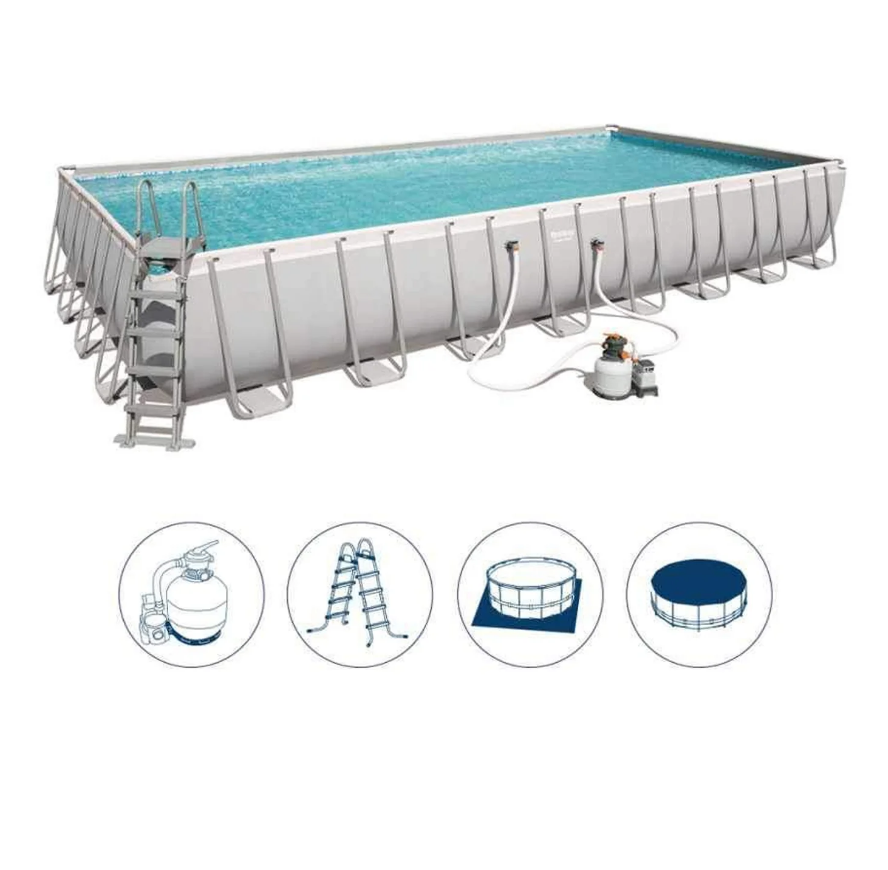 Rectangular Pool Set 9.56m * 4.88m * 1.32m - COOLBABY