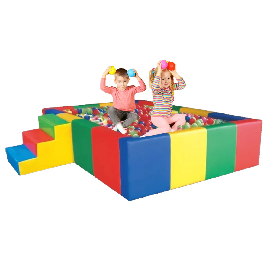 Indoor Playground Soft Cube Ocean Balls Pool For Kids, Size 6m * 2m - COOLBABY