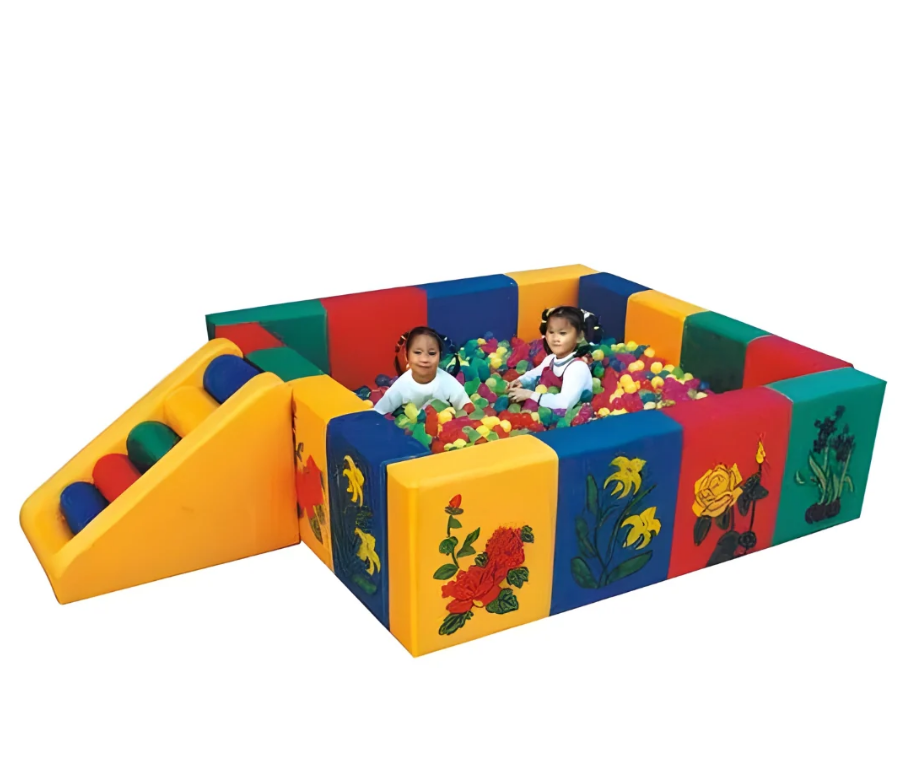 Indoor Playground Soft Cube Ocean Balls Pool For Kids, Size 6m * 2m - COOLBABY