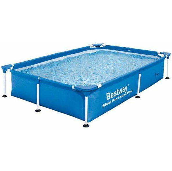 Family Splash Frame Rectangular Pool With Filter 4m * 2.11m * 81cm - COOLBABY