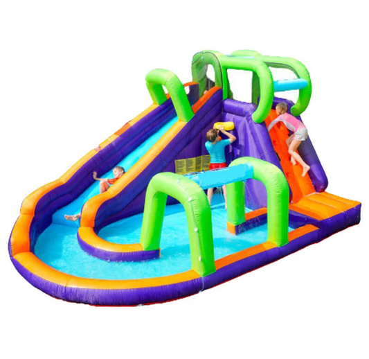 Inflatable Slip And Slide Climbing Water Bouncer - 4.20 * 3.0 * 2.25 m - COOLBABY