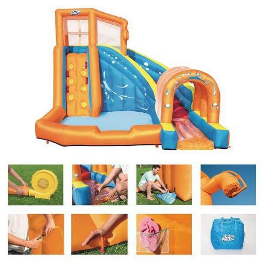 Inflatable Speedway Water Park - 551 * 502 * 265 - COOLBABY