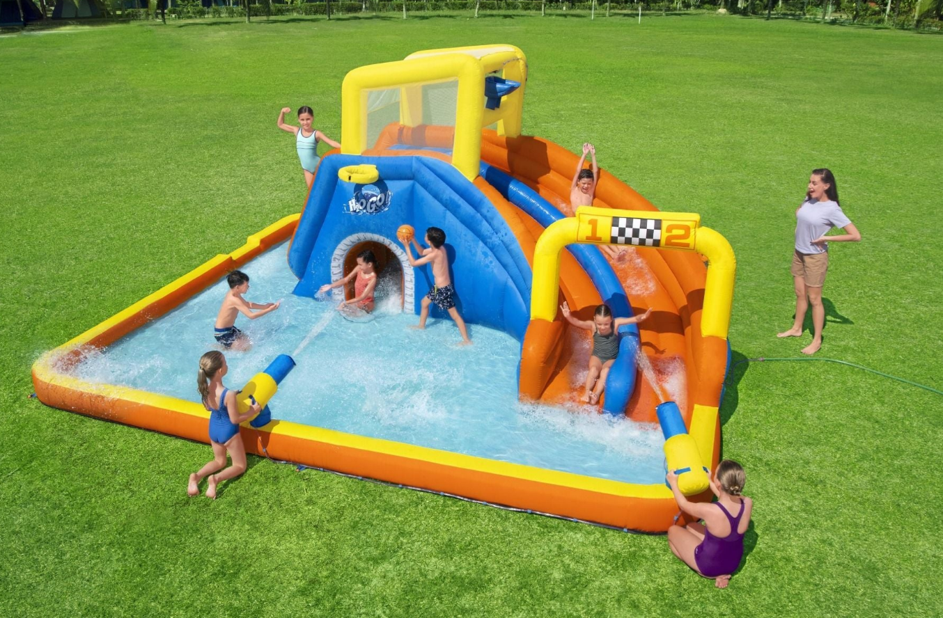 Inflatable Super Speedway Water Park - 551 * 502 * 265 cm - COOLBABY