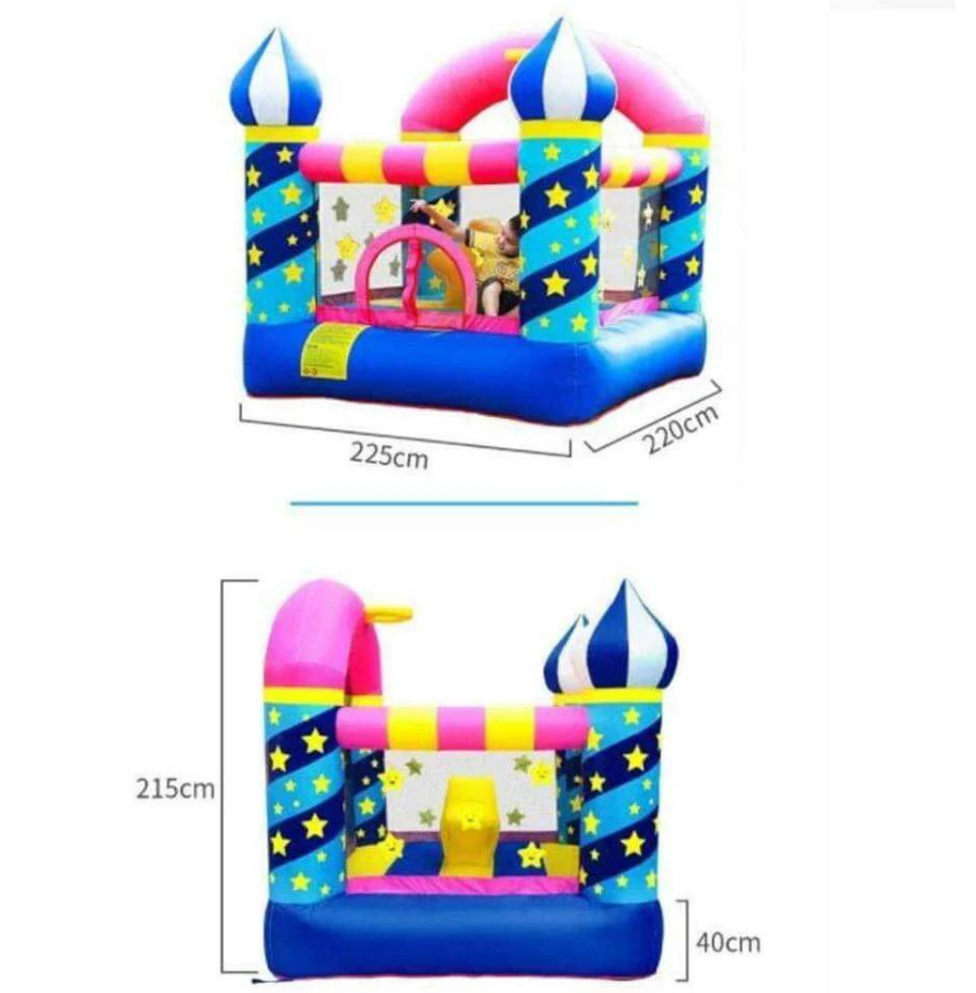 Inflatable Magical Stars Bouncy Castle House For Kids - COOLBABY