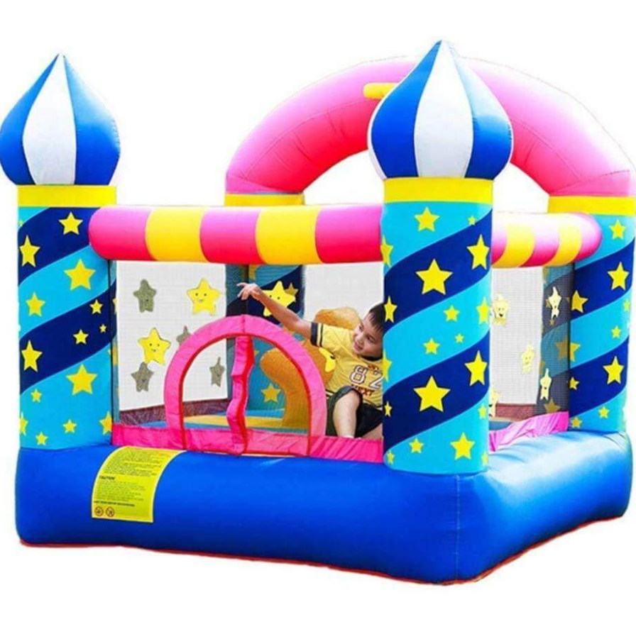 Inflatable Magical Stars Bouncy Castle House For Kids - COOLBABY