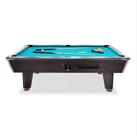 8-ft billiard table, Pool game table - Green - COOLBABY