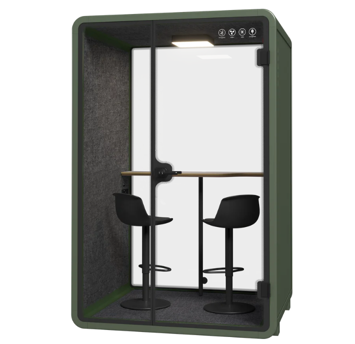 Duo Silence Booth, Soundproof Eco-friendly Protect Privacy, Office Soundproof Booth - COOLBABY