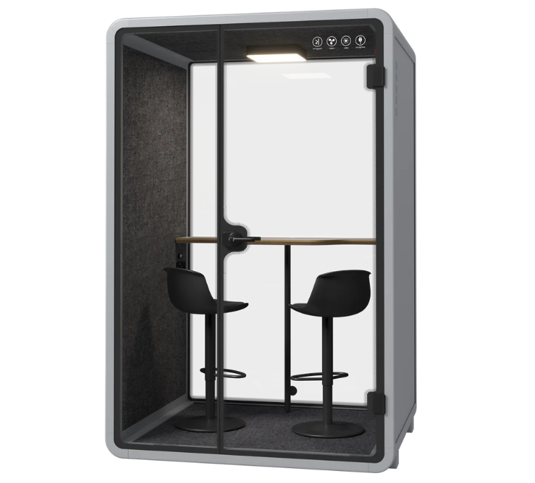 Duo Silence Booth, Soundproof Eco-friendly Protect Privacy, Office Soundproof Booth - COOLBABY