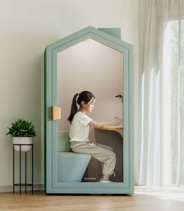 Home Silence Pod, Sound Proof Study Pod - COOLBABY