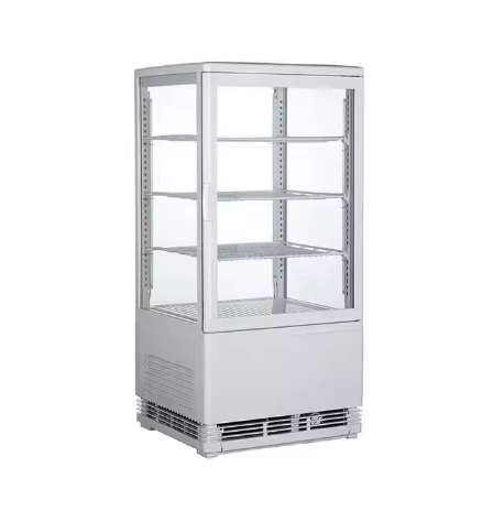 Cold Showcase, Four Side Glass Door Showcase, Display Freezer - COOLBABY