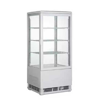 Cold Showcase, Four Side Glass Door Showcase, Display Freezer - COOLBABY