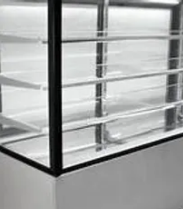 Cake Showcase, Four Side Glass Door Showcase - COOLBABY