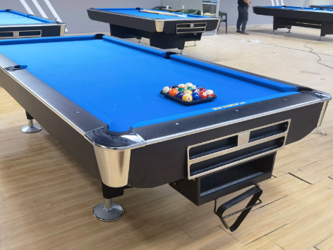 9-4M Billiard table, Automatic Ball Return System Solid Wood Marble - COOLBABY