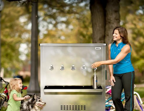 Stainless Steel 5 Tap Water Cooler, Water Dispenser - COOLBABY