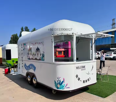 Festivals Events Food Stand /Food Truck With Full Kitchen, Flash Bar, Coffee, Drinks - COOLBABY