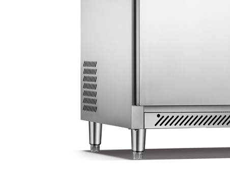 Stainless Steel Single Door Refrigerator Commercial Bench Fridge Under counter Chiller - COOLBABY