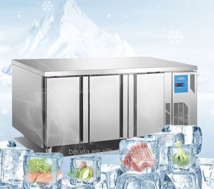 Three Door Commercial Freezer Refrigerator - COOLBABY