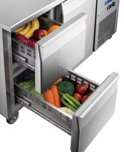 Commercial Drawer Refrigerator Under Counter Chiller (4 Drawers) - COOLBABY