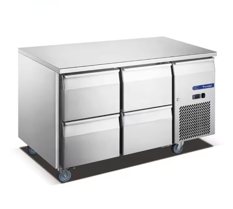 Commercial Drawer Refrigerator Under Counter Chiller (4 Drawers) - COOLBABY