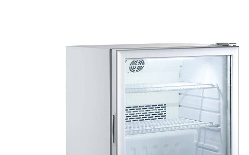 99L Single Glass Door Freestanding Refrigerator Showcase - COOLBABY