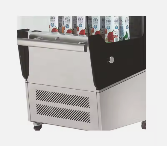 Cooling Display open Fridge for Drinks and Milk, Supermarket Refrigerator - COOLBABY