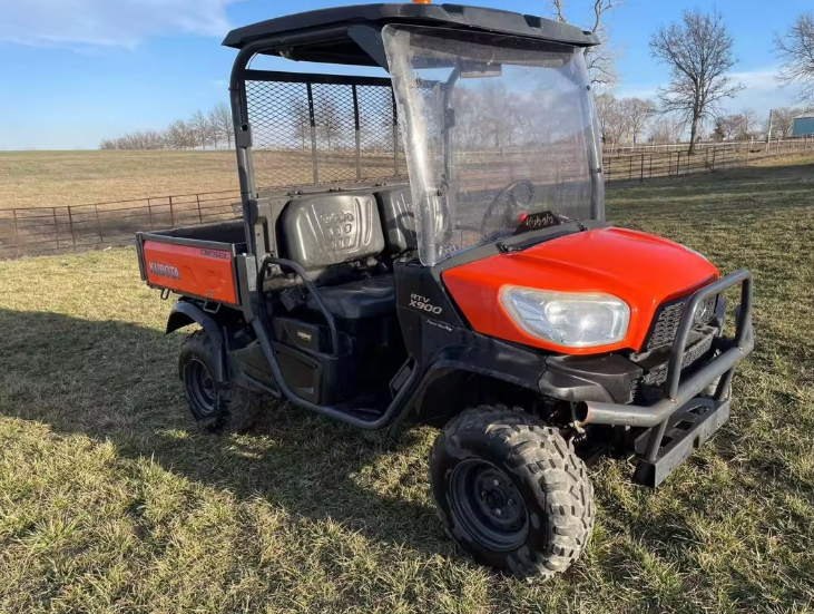 RTV-XG850 Utility Vehicle Tractor with Loader 80hp - COOLBABY