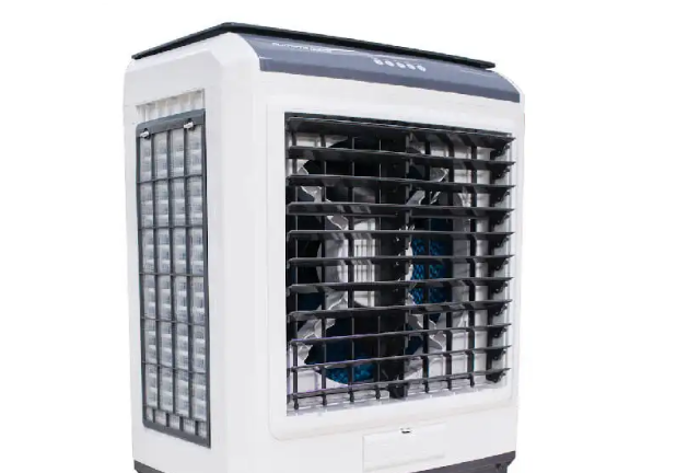 industrial mobile portable evaporative air cooler