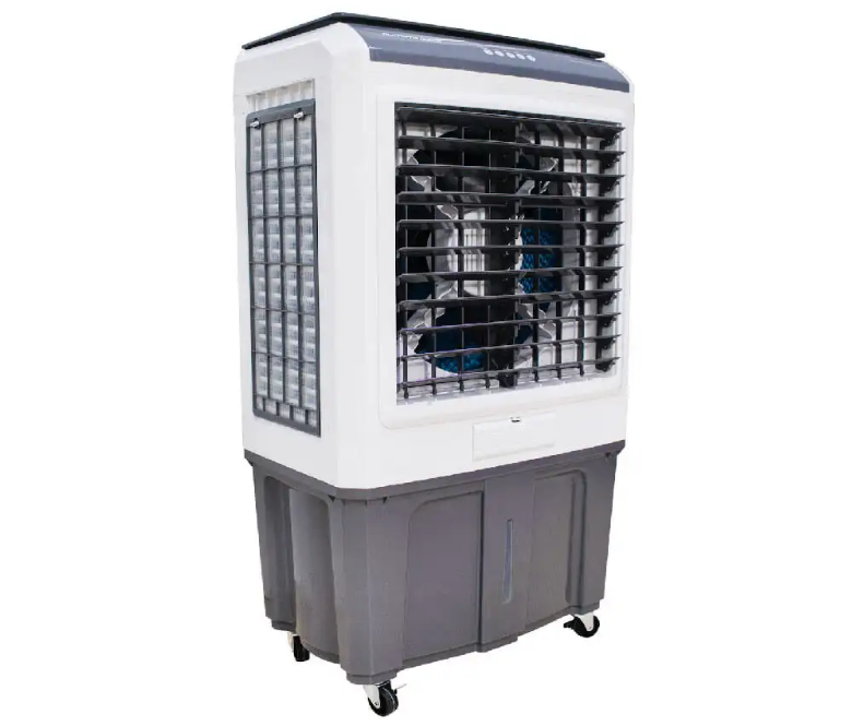 industrial mobile portable evaporative air cooler