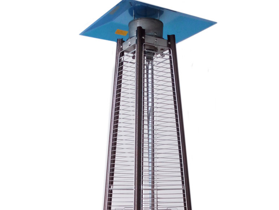 Quartz Tube Pyramid Patio Heater With Electric Ignition - COOLBABY