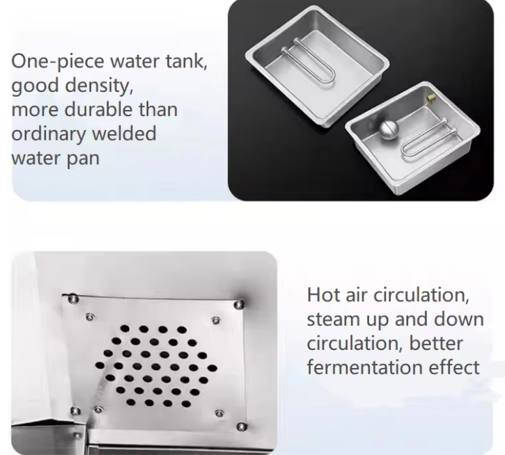 Commercial Electric Fermentation Cabinet  16 Trays capacity Timer & Temperature Control