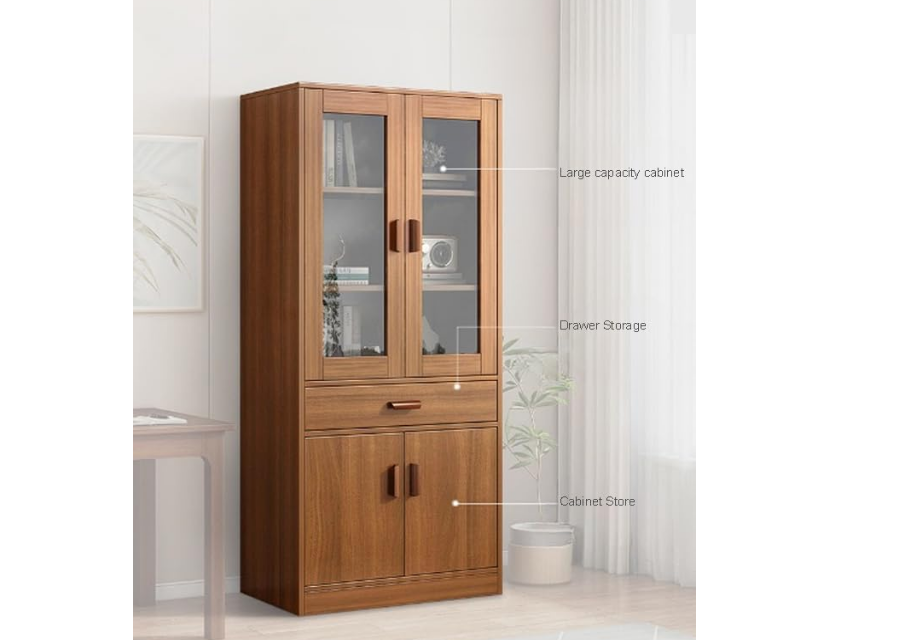 Dust-proof Storage Display Cabinet with Door 60 CM - COOLBABY