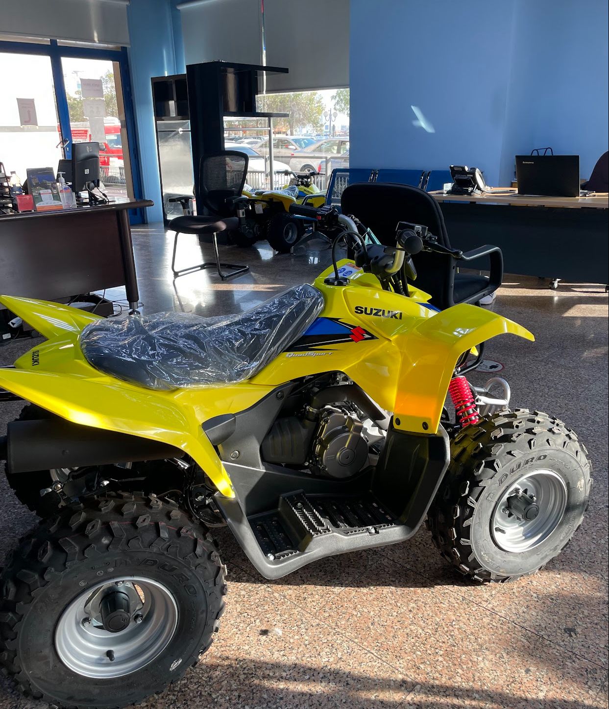 Suzuki QuadSport ATV For Adults And Kids, 4-stroke, air-cooled - COOLBABY