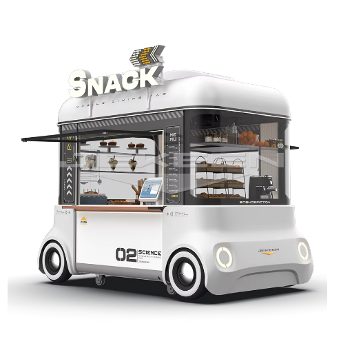 Truck Mobile Food Cart With Fully Equipment Restaurant And Full Kitchen