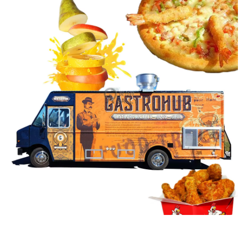 European Type CE Approved Food Truck, Burger, Food Van Coffee - Food Cart