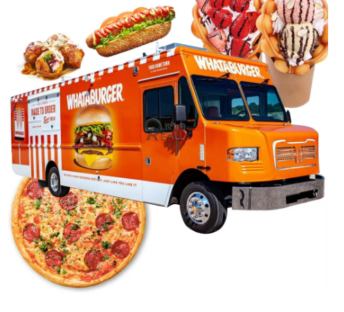 European Type CE Approved Food Truck, Burger, Food Van Coffee - Food Cart - COOLBABY