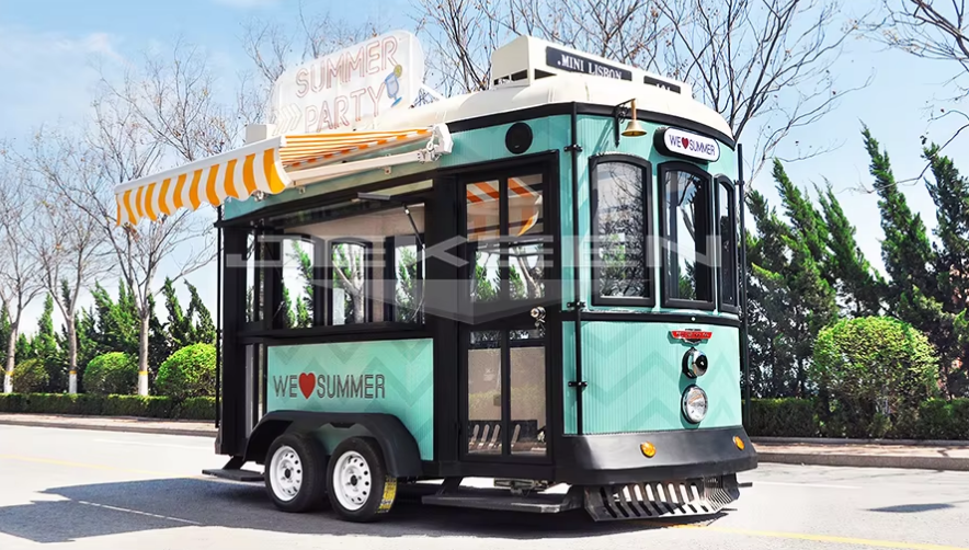 Mobile Food Cart, Ice Cream And Drinks, Food Truck - COOLBABY