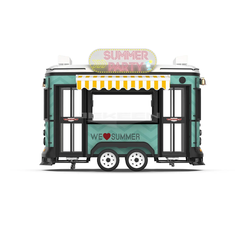 Mobile Food Cart, Ice Cream And Drinks, Food Truck - COOLBABY