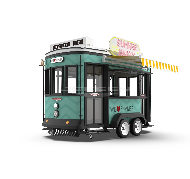 Mobile Food Cart, Ice Cream And Drinks, Food Truck - COOLBABY