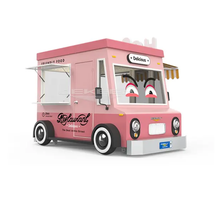 Mobile Food Concession Truck For Bakery, Electric Food Truck Manufacturer BBQ, Ice Cream And Drinks - COOLBABY