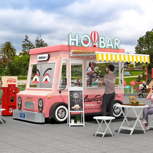 Mobile Food Concession Truck For Bakery, Electric Food Truck Manufacturer BBQ, Ice Cream And Drinks - COOLBABY