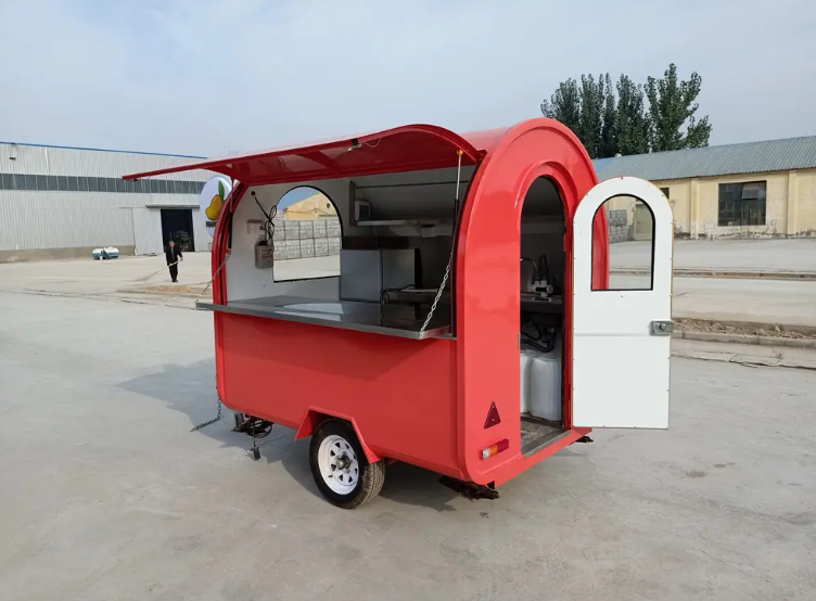 Mobile Food Cart For Food And Beverage Vending Cart, Food Truck, Coffee And Drinks - COOLBABY