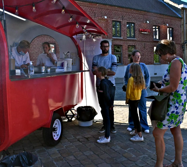 Mobile Food Cart For Food And Beverage Vending Cart, Food Truck, Coffee And Drinks - COOLBABY