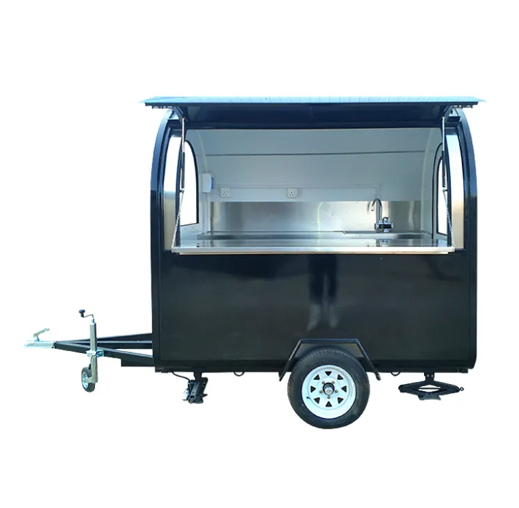 Fast Food Truck For Baking Equipment, Mobile Ice Cream Cart, Coffee And Drinks - COOLBABY