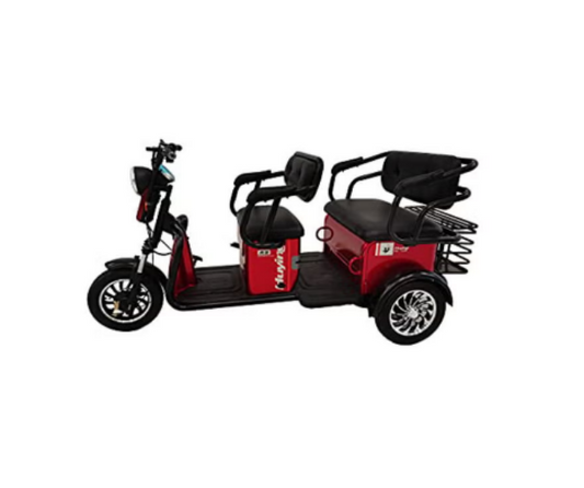 Electronic Tricycle For Adults 800W - Red - COOLBABY