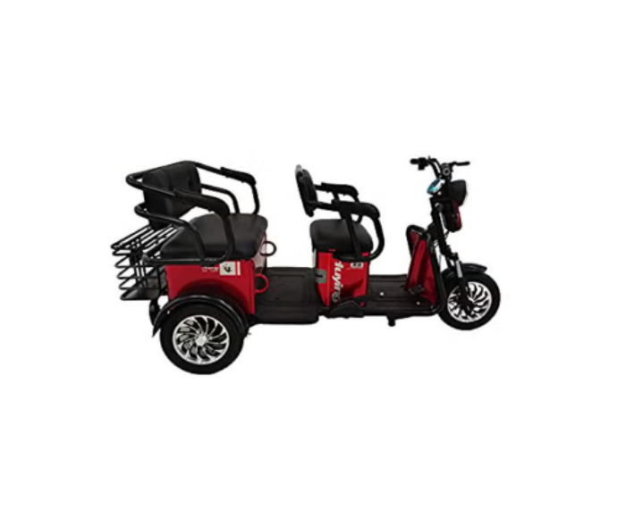 Electronic Tricycle For Adults 800W - Red - COOLBABY