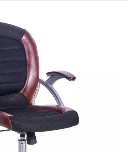 Black Visitor Chair, Premium Fabric For Comfortable Construction - COOLBABY