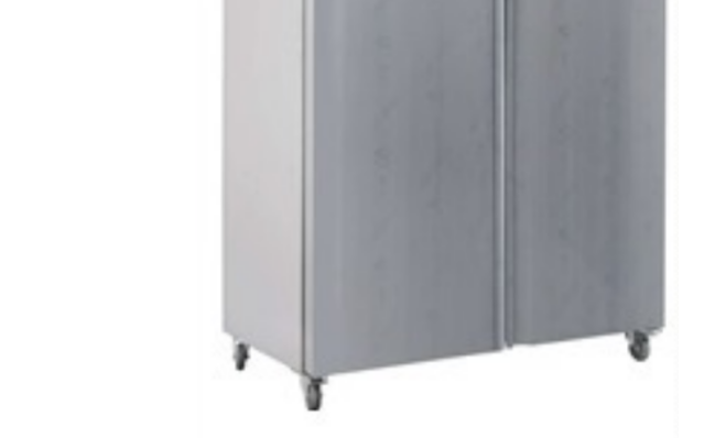 Stainless Steel Automatic Closing Door Upright Freezer, 1285 Liters - COOLBABY