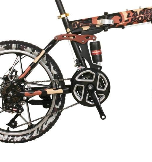 Folding Bike 20 Inch 21 Speed Suspension Mountain Bike