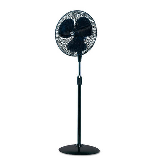 Pedestal Fan, Standing Fan Adjustable Height up to 1893 mm, 3 Speeds