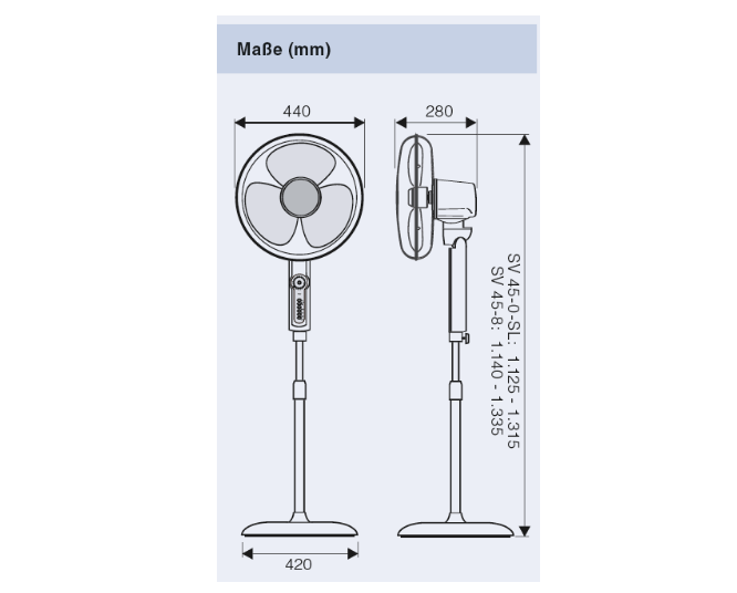 White Matt Pedestal Fan, Height Adjustable Up To 1315 mm,